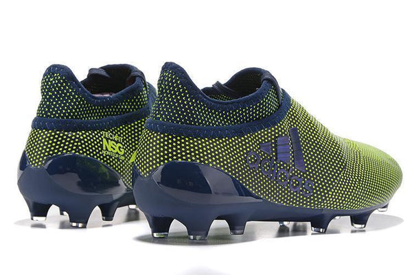 Adidas X 17+ Purechaos FG Soccer Cleats Legend Ink Solar Yellow - SocSports