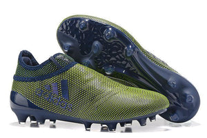 Adidas X 17+ Purechaos FG Soccer Cleats Legend Ink Solar Yellow - SocSports