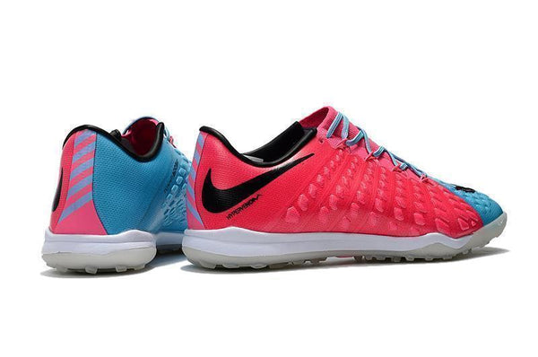 Nike Hypervenom Phantom III Turf Soccer Cleats Pink Blue Black - SocSports